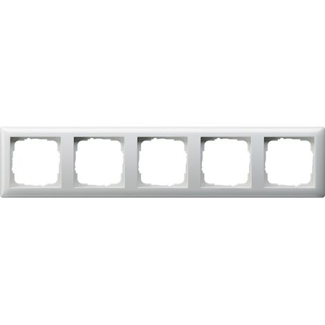 Cornice interruttore Gira standard 55 infrangibile 5 posti (1/2)