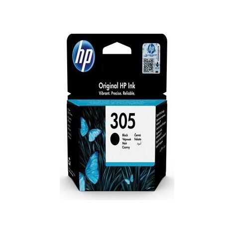 HP 305 3YM61AE 301 Black Original Ink Cartridge Cartuccia d'Inchiostro 1 pz Resa Standard (1/3)