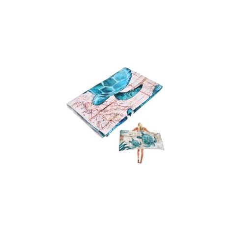 Serviette de plage - 75 x 150 cm - Grande - Séchage rapide - Sans sable - Serviette de voyage légère - Serviette de bain pour adultes - Serviette de plage et de piscine (1/5)