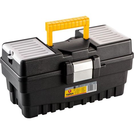 Cassetta attrezzi Topex 79r131 plastica 37,4x19,8x18,9 cm