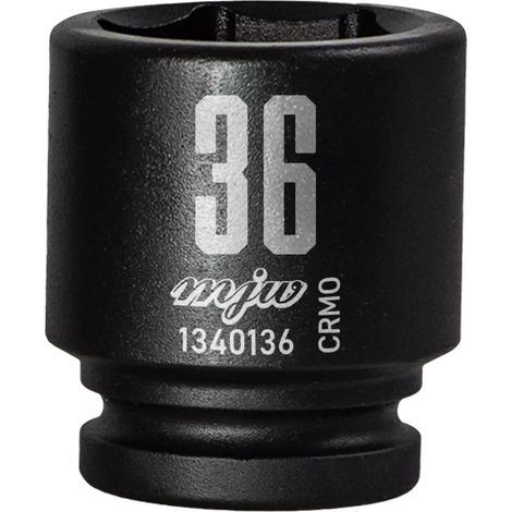 MJW Kraft-Stecknuss 3/4"" 6-kant 36 mm