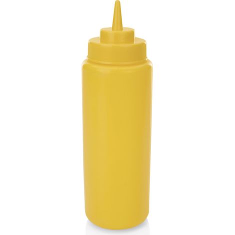 Flacon souple Ø 8 cm 0,95 ltr jaune polyéthylène - Was Germany