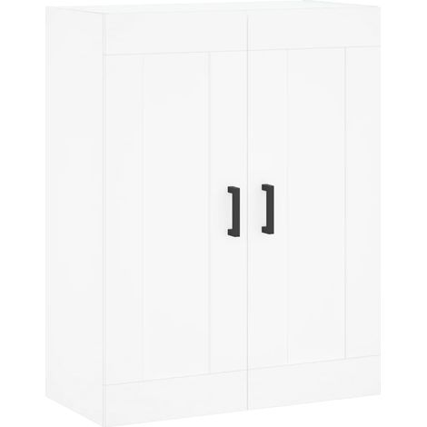 Maison Exclusive - Mobile a Parete Bianco 69,5x34,90 cm in Legno Multistrato