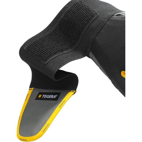 Guantes de trabajo Tegera 9195 cuero sintético soporte muñeca reforzado (1/2)