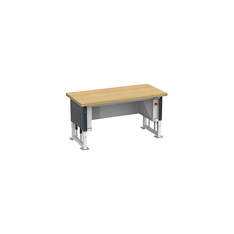 Mesa para cargas pesadas  de altura regulable eléctricamente 