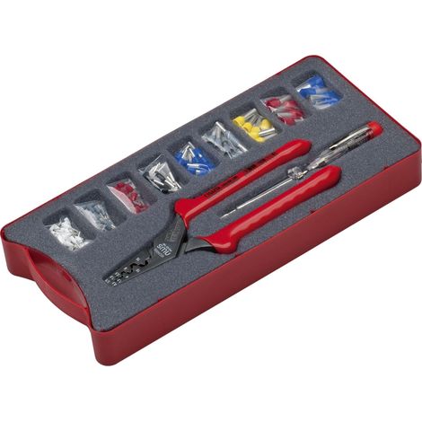 NWS 143-BIS kit de prensado negro 152 piezas