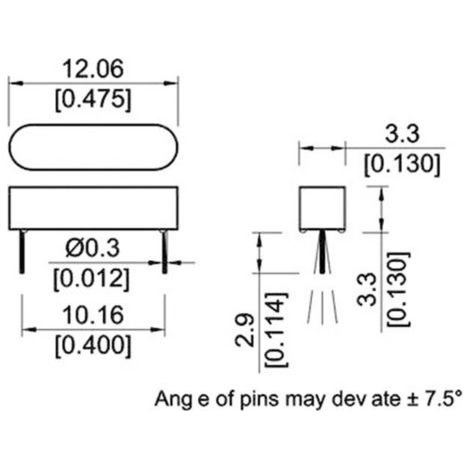 Contact Reed StandexMeder Electronics MK06-4-C 2206040002 1 NO (T) 170 V/DC, 170 V/AC 0.5 A 10 W 1 p (1/5)