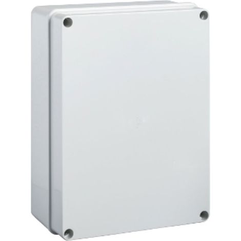 Schneider Electric – Scatola di derivazione IP55 300x220x120 mm – Parete liscia – Resistente a temperature da -15 a 60 °C – Grigio RAL 7035