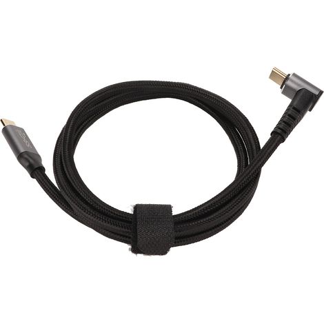 Câble USB-C 90° 4K 60Hz PD 100W, Compatible Steam Deck, Charge Rapide, 1m, Type-C 3.1 Gen2 (1/5)