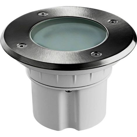Proiettore esterno Heitronic Messina in acciaio inox 9 watt 500 lumen