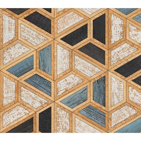 Tissu d'extérieur décoratif Oxford - Motif trapézoïdal dans un triangle I DR117 (1/5)