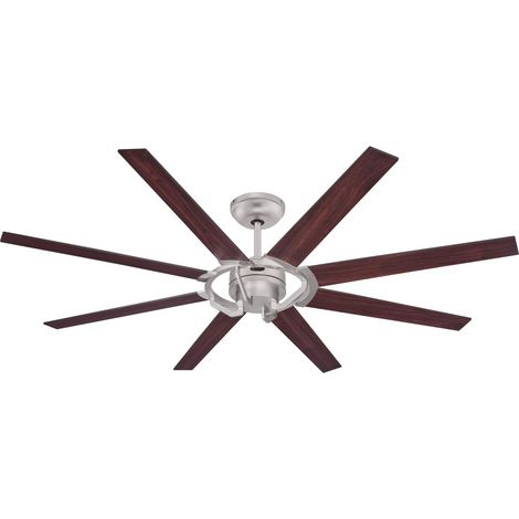 Westinghouse Lighting 7217340 Ventilatore da soffitto per Interni Stoneford da 178 in Nichel Lucido, con Motore CC e Telecomando Incluso 35 W (1/4)