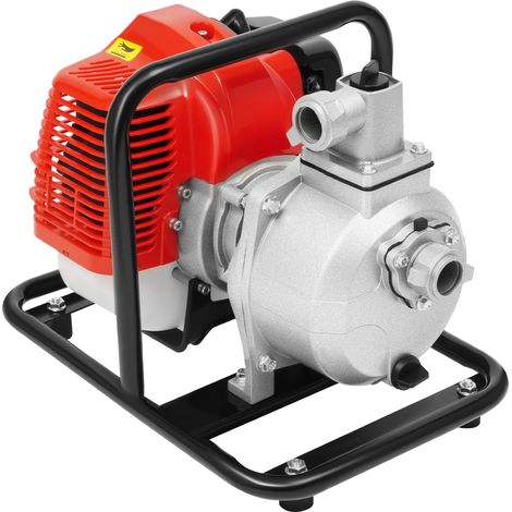 Pompe a eau Thermique Moteur 2 Temps 43cm³ 1,25KW 30m Hauteur de Refoulement 8m Hauteur d’aspiration Max 135 L/Min Volume Aspiration Auto Amorçante Motopompe Thermique (1/5)