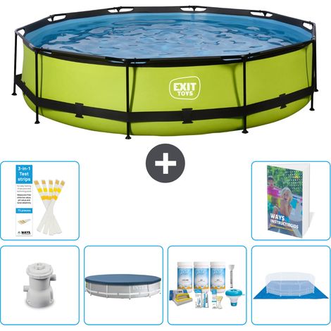 Exit Pool Rund - 360x76 cm - 7-teilig S251