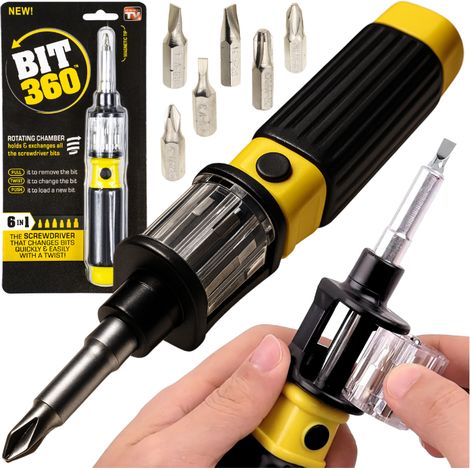 Schraubendreher-Set 6-in-1 Schraubendreher-Bits austauschbare Handwerkzeuge für Vater (1/5)