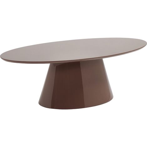 Tavolino in MDF Marrone laccato - ANTELADA
