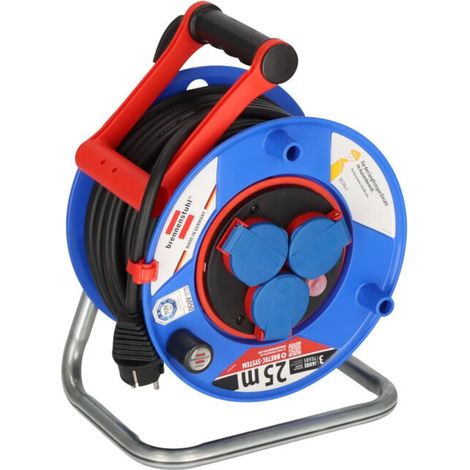 Enrouleur de câble industrie/chantiers Garant Bretec IP44 25m H07RN-F 3G1,5 (1/5)
