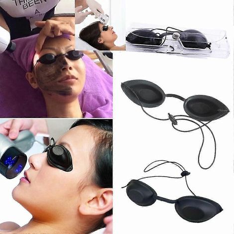 HONORNIC - Lunettes de protection pour la thérapie des patients, masque de protection, cache-œil, lumière LED IPL infrarouge