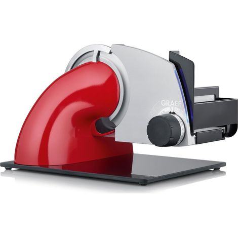 Graef SKS700 Cortafiambres Rojo Rubí Eléctrico Cocina