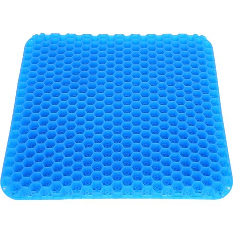 Cuscino per seduta in gel traspirante con motivo a nido d'ape