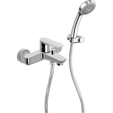 Externer Wannenmischer mit verstellbarem Brauseset Paini Nove 09CR105 Chrom (1/3)