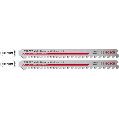 10x Lame Scie Sauteuse EXPERT MultiMat T367XHM (1/5)