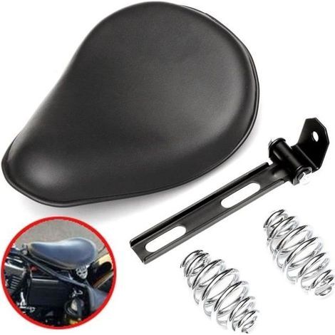 3"-Solositzstütze + Feder für Harley Chopper Bobber Custom