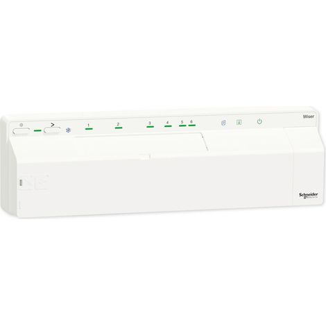 Schneider Electric Verteilerleiste Fu.Heizen/Kühlen 24V CCTFR6620 (1/4)