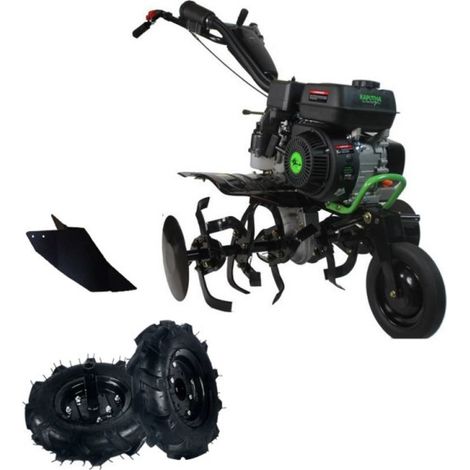 Motobineuse professionnelle à essence 208cc 7CV 90cm KAPOTHA avec kit agricole Exdemo