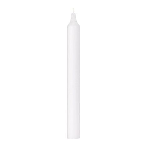 Gefärbte Kerze Masse ø21\200mm Weiß