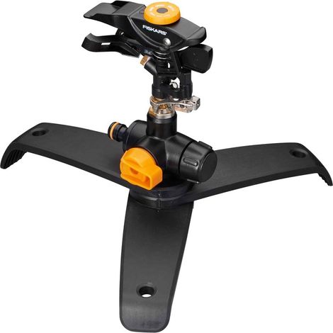 Fiskars 1027050 Rociador cañón con trípode plateado duradero (1/5)