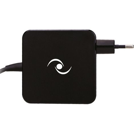 Tecnoware FAU17563 adaptador e inversor de corriente Interior 65 W Negro (1/5)