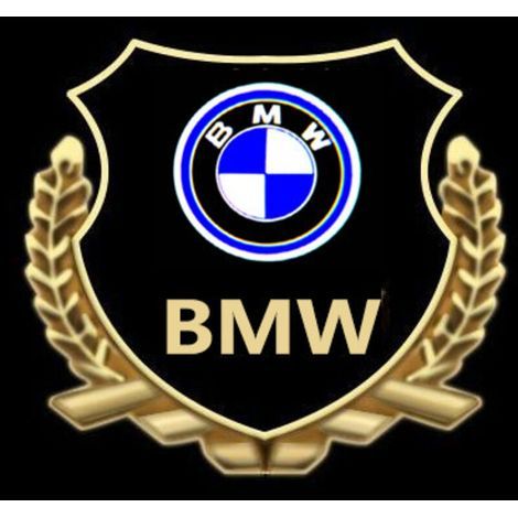2 pièces de lumières de bienvenue pour BMW Série 3 Série 5 Série 7 Série X3/X5/X6/X7 lumières de porte de projection lumières de bienvenue BMW style 11 (1/5)