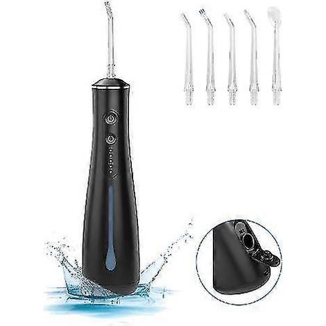 Hydropulseur dentaire électrique – Un appareil électroménager pratique pour nettoyer les dents et éliminer le tartre (1/5)