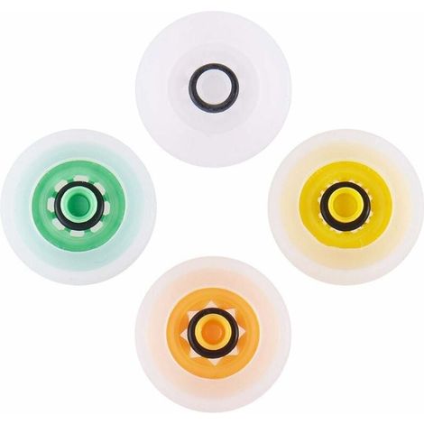 4 PCS Douche Limiteur De Réducteur De Débit Réglé, Limiteur De Débit d'eau Robinet, Ensemble De Limiteur De Réducteur De Flux De Douche, Aérateur Jusqu'à 95% D'économie d'eau 4/6/7/9 L/Min-LIAIKI (1/5)