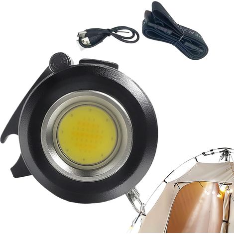 Lampe de Clés Porte Clés Rechargeable avec Ouvre Bouteille Lampe Porte (1/5)