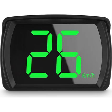 Affichage tête haute GPS grand écran HD vitesse précise voiture HUD Plug and Play (1/5)