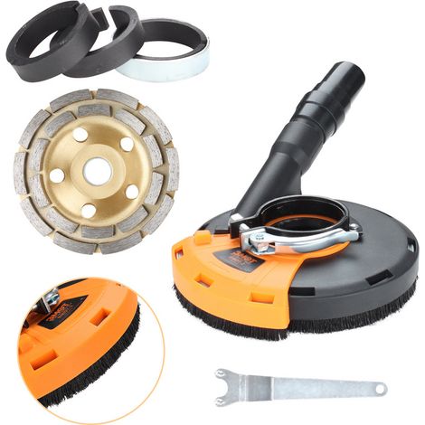 SWANEW Copertura antipolvere per smerigliatrice angolare da 125mm/5inch con accessori (1/5)