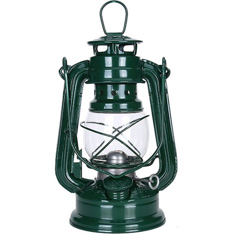 Lanterne vintage, lampe à pétrole portable pour le camping en extérieur, lampe d'ambiance en fer forgé, lampe décorative (1/5)