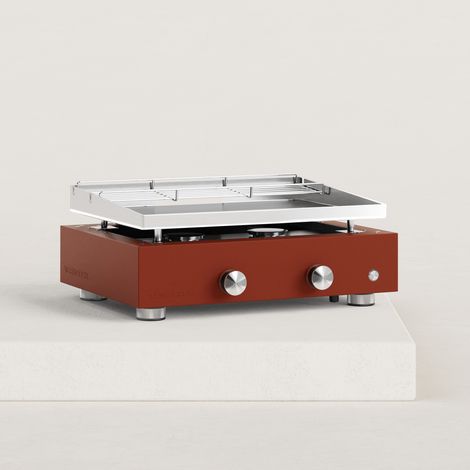 Plancha gaz Simplicity 2 feux inox (1/2)