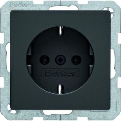 Berker SCHUKOSTD. SCHWARZ MATT / BERKER 47436085 Q.X 47436085