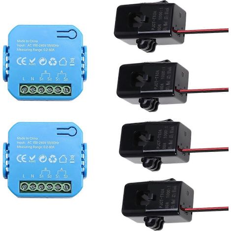 Stück Tuya Smart Energy Meter Stromerzeugung und -verbrauch (1/5)