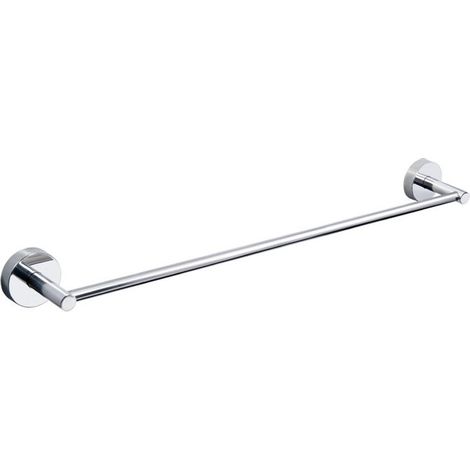 Portasalviette bagno barra installazione a muro 60cm in acciaio inox  MIRA-C kamalu