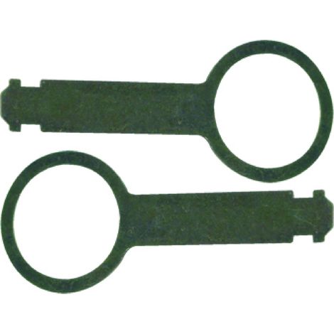 2 Cles extraction autoradio compatible avec VW Audi Seat Skoda V Caliber KEY11