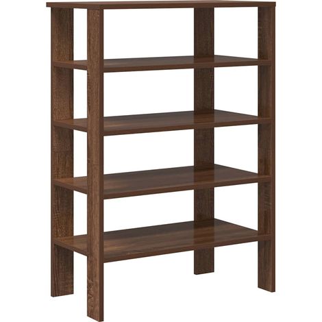 Maison Exclusive - Zapatero madera contrachapada roble marrón 61x