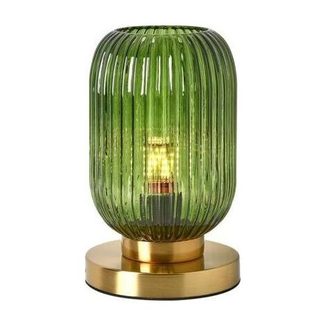 Lampe de chevet pour chambre à coucher, avec rideaux et variateur à trois niveaux - convient aux chambres, salons, bureaux, etc. - 1 unité