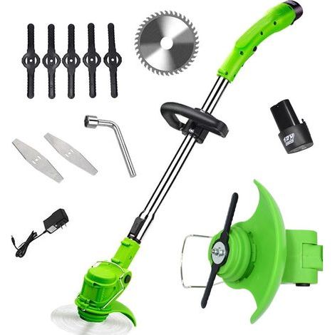 Grästrimmer trådlös - Batteridriven gräsklippare (1/5)
