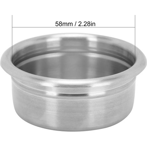 Accessoires pour filtres à café : panier-filtre poreux non pressurisé à double paroi de 58 mm (1/5)