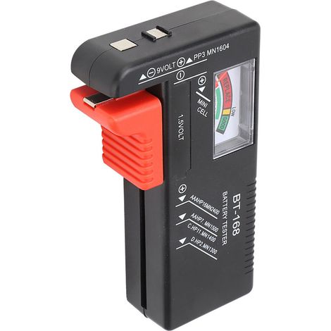 Testeur de capacité de batterie numérique BT-168 pour piles 1,5 V AA, AAA et 9 V (1/5)