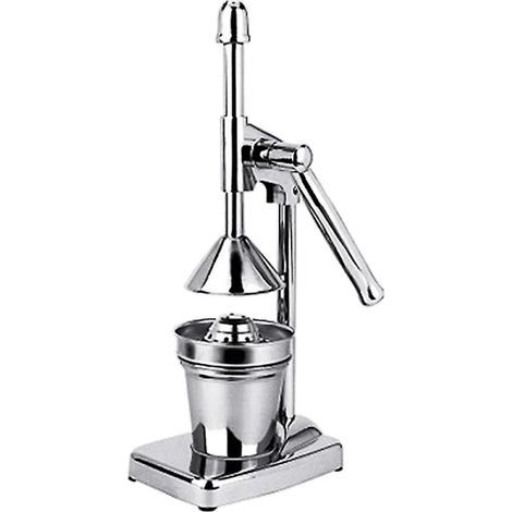 Manuelle Obstpresse aus Edelstahl, tragbare Gemüse- und Obstpresse, Orangenentsafter, Mixer, Lag Cup-FX Becher (1/5)